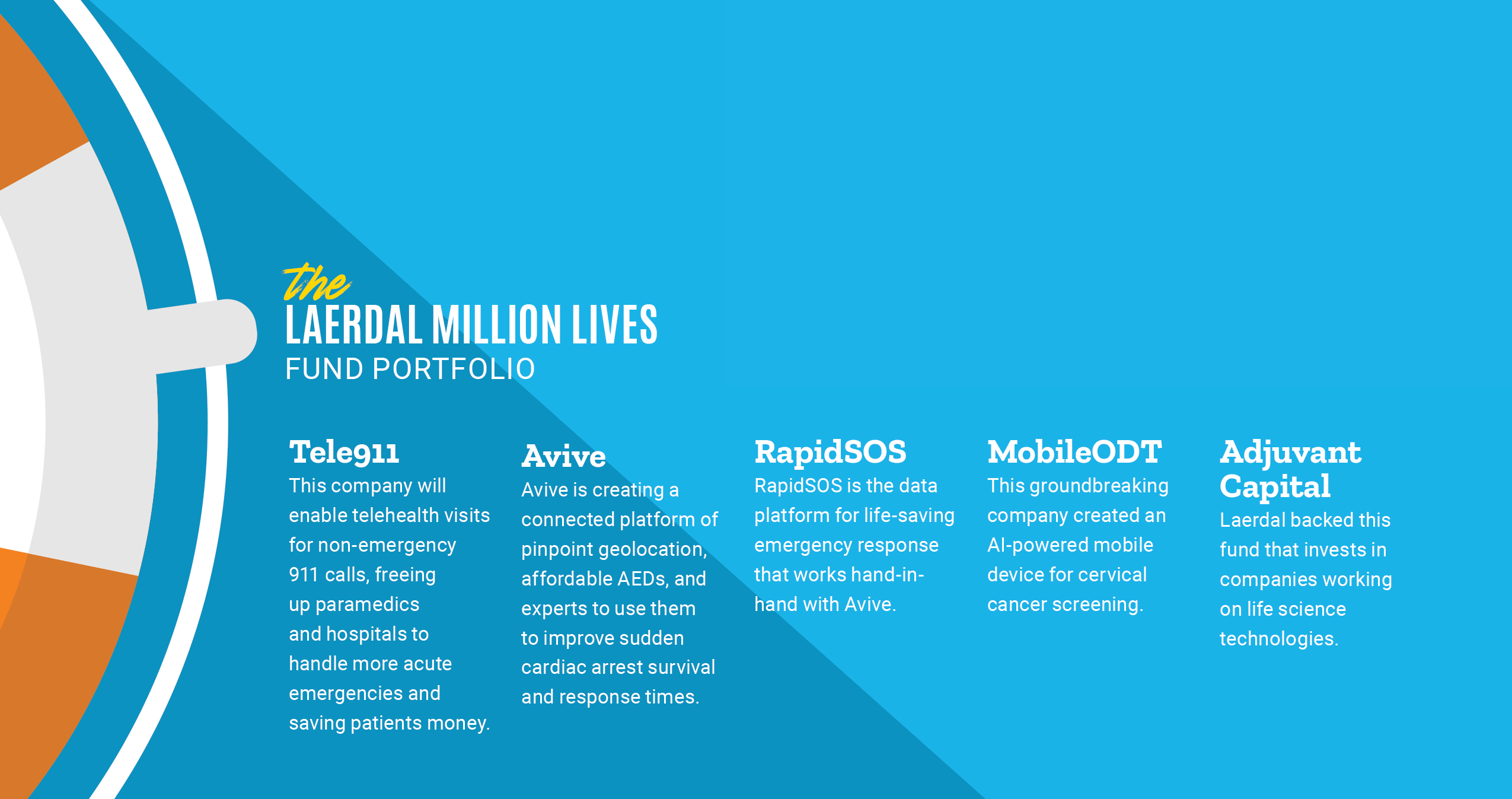 Laerdal Million Lives Fund portfolio