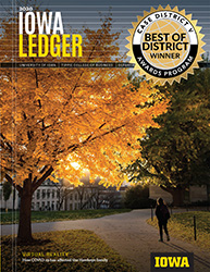 Cover of Iowa Ledger 2020