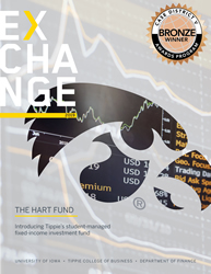 Cover of the 2019 issue of Exchange magazine