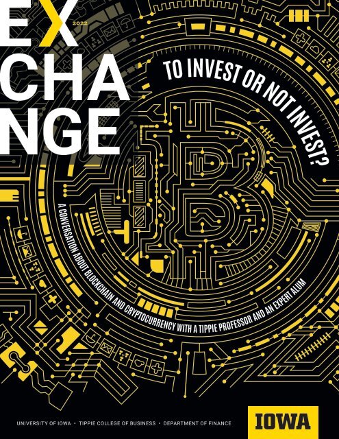 Cover of the 2022 issue of Exchange magazine
