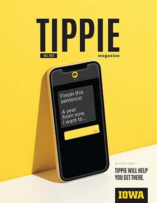 Cover of the fall 2022 issue of Tippie Magazine
