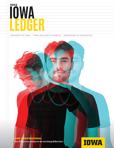 Cover of the 2023 issue of Iowa Ledger