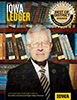 Cover of the 2022 issue of Iowa Ledger (with award)