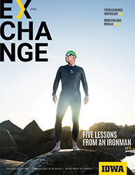 Cover of the 2023 issue of Exchange magazine