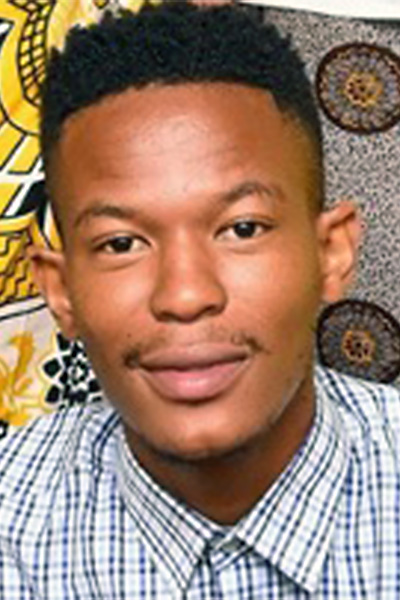 Portrait of Mbongeni Sibandze.