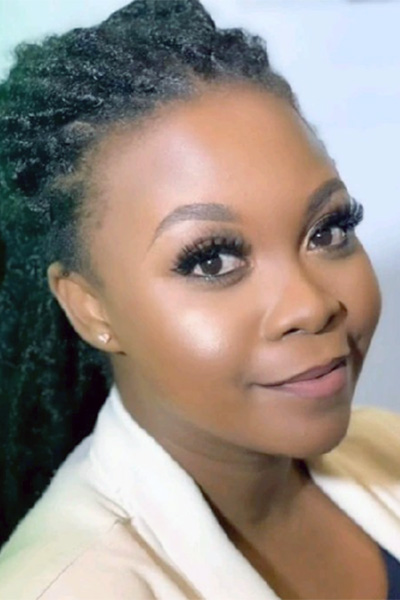 Portrait of Ondela Mlandu.