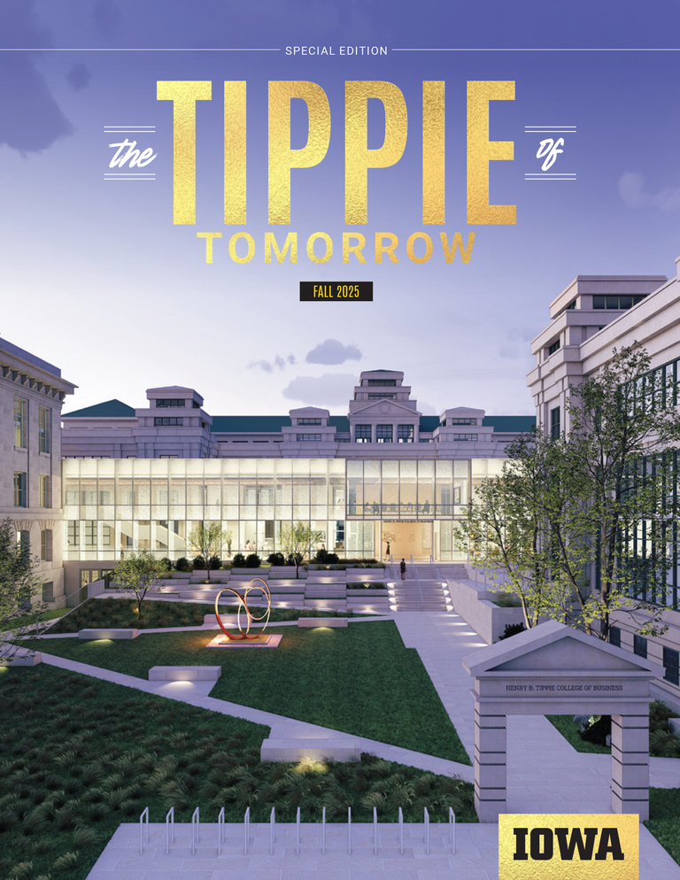 Tippie Magazine cover - tippie of tomorrow