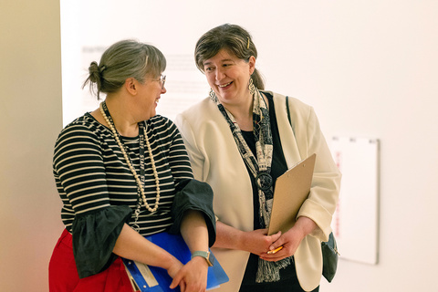 Kimberly Datchuk and Alexandra Nica at the Stanley.