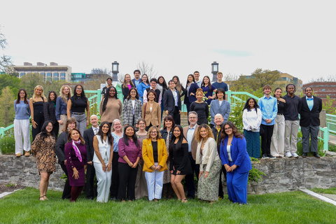 BizEdge Mentorship program group photo at IMU bridge.