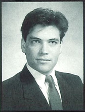 Michael Cross yearbook photo