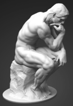 Thinker statue