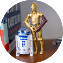 R2-D2 and C-3P0