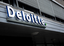 Building with a Deloitte sign on the facade