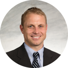 Head shot of Brad Badertscher