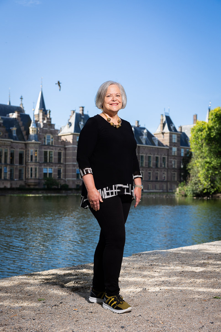 Arlene Houk in The Hague, Netherlands. 