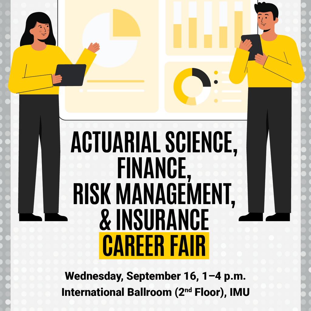 Actuarial Science, Finance, Insurance, and Risk Management Career Fair promotional image