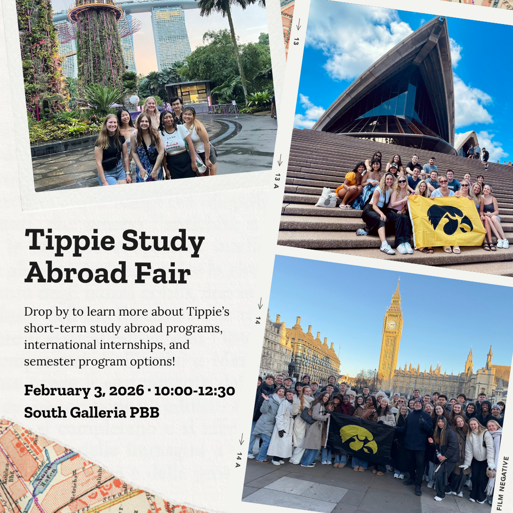 Tippie Study Abroad Fair promotional image