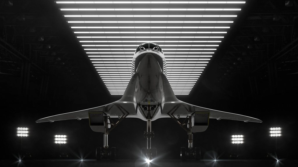 Boom Supersonic airplane