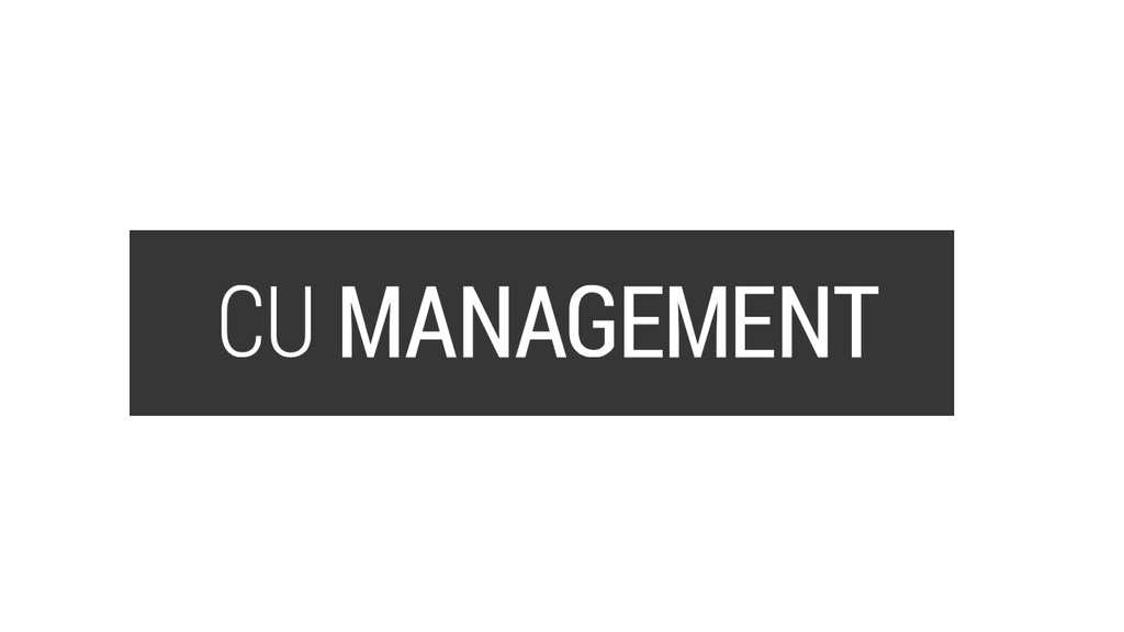 CU Management