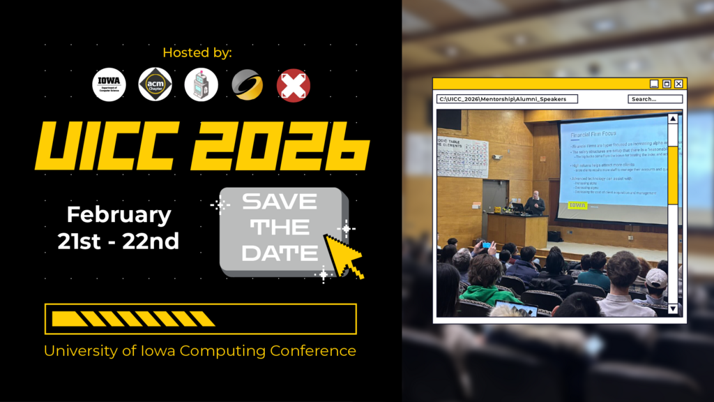 The University of Iowa Computing Conference (UICC) 2026 promotional image