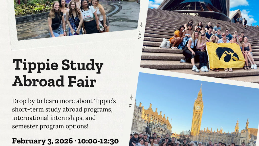Tippie Study Abroad Fair promotional image